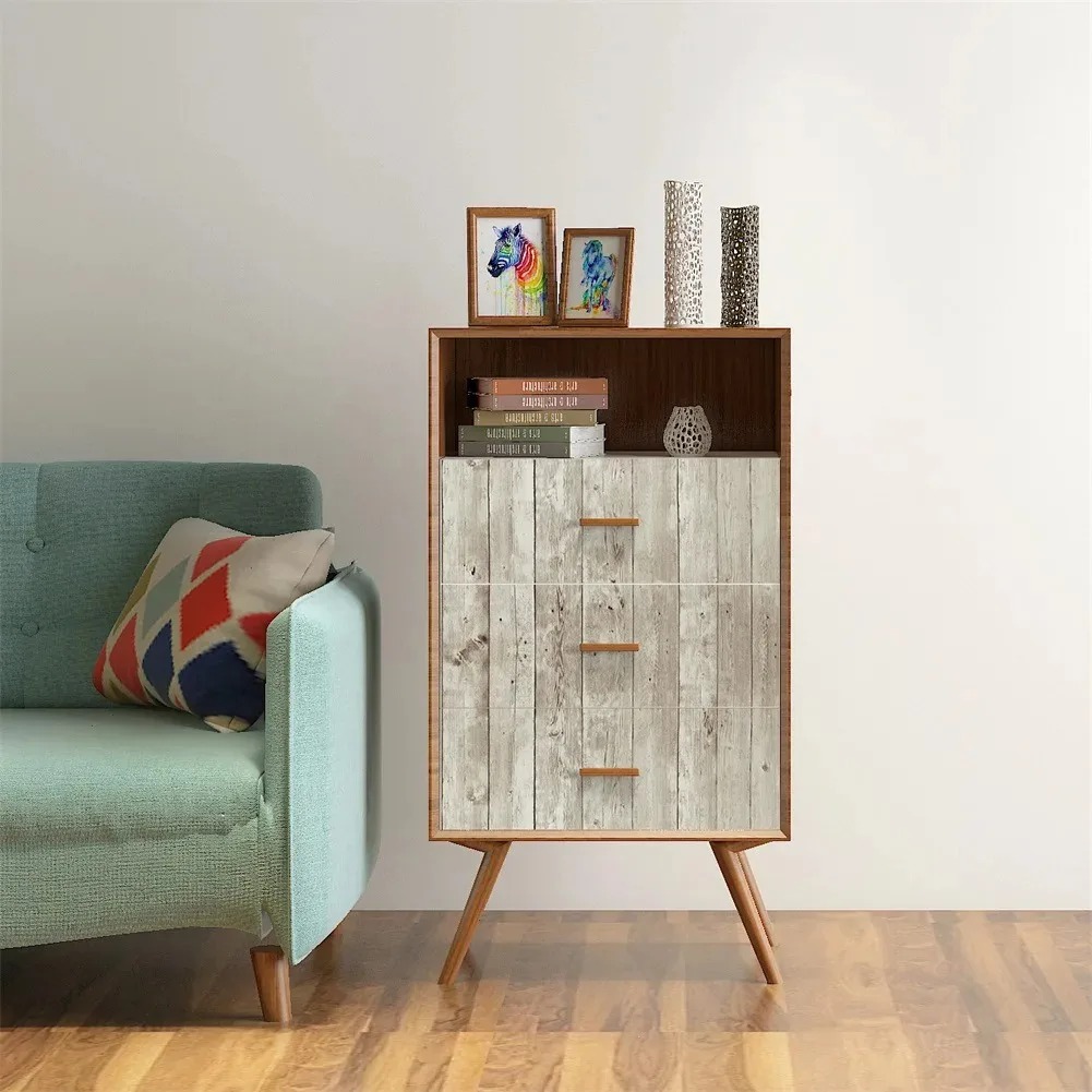 Papel tapiz de ladrillo de espuma 3D de Pvc de 45cm, pegatinas adhesivas para decoración de pared, papel tapiz autoadhesivo impermeable para sala de estar, decoración del hogar