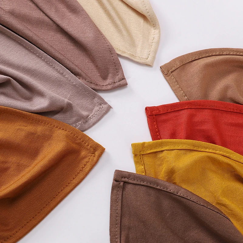 Camisa premium instantânea hijab bom ponto elástico camisa cachecol malásia envolve simples muçulmano turbante bandana xales fornecedor