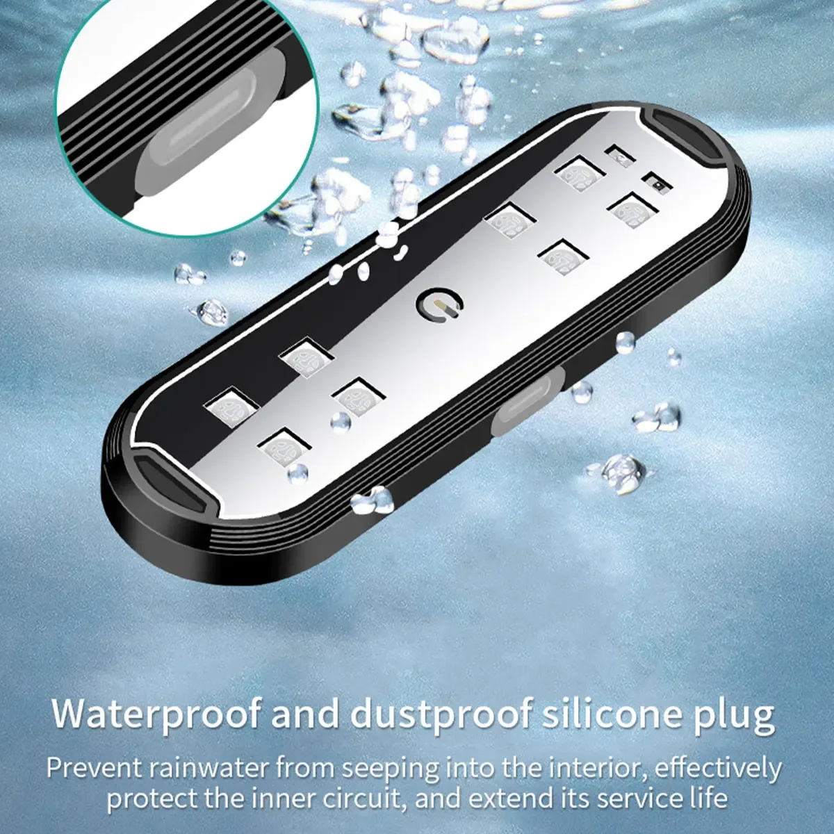 Car Door Lights LED Colorful Flashing Decorative Welcome Light Magnetic Paste Auto Open Door Emergency Warning Signal Lamp