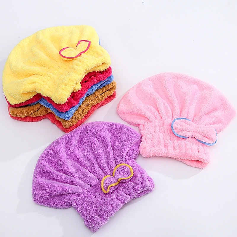 Gorro de ducha para mujer, microfibra para el cabello, secado rápido, baño, Spa, lazo, toalla envolvente, sombrero para accesorios de habitación