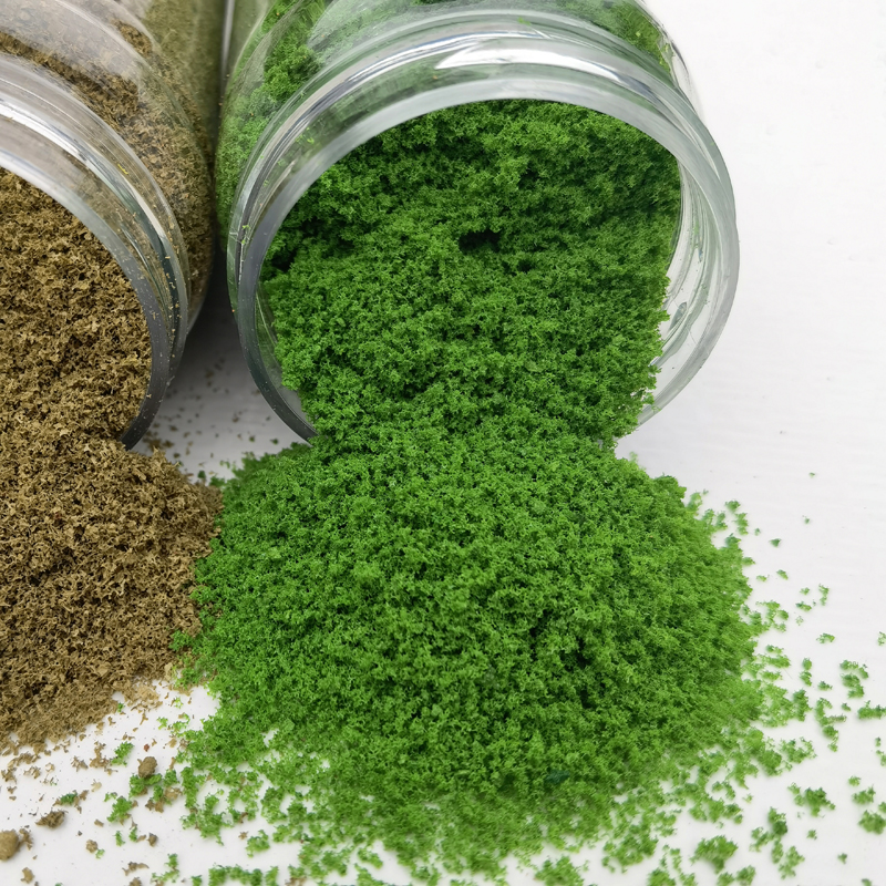 160/250ml bottle simulation 0.5-1mm ground terrain powder surface material sand table landform soil model tree powder diorama