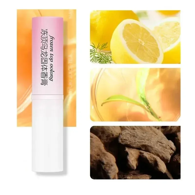 1/4Pcs/set Solid Balm Mild Long Lasting Solid Perfume Fragrances for Women Men Aroma Deodorant Fragrances Przenośne perfumy do ciała