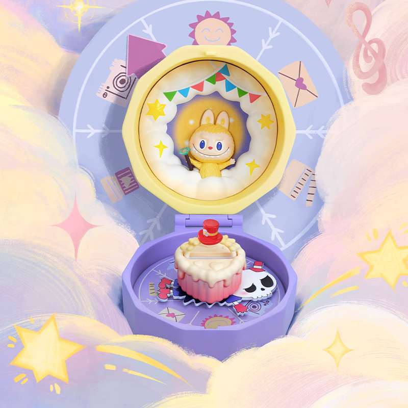 POP MART Romantische Ring Box Serie 4 Scènesets Blind Box 1PC/12PCS Mystery Box