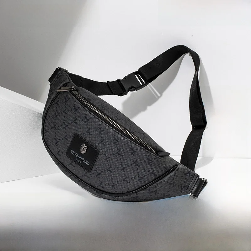 軽量防水メンズチェストバッグファッショナブルなトレンディなシングルショルダー携帯電話クロスボディバッグシンプルなデザインカジュアルスタイル