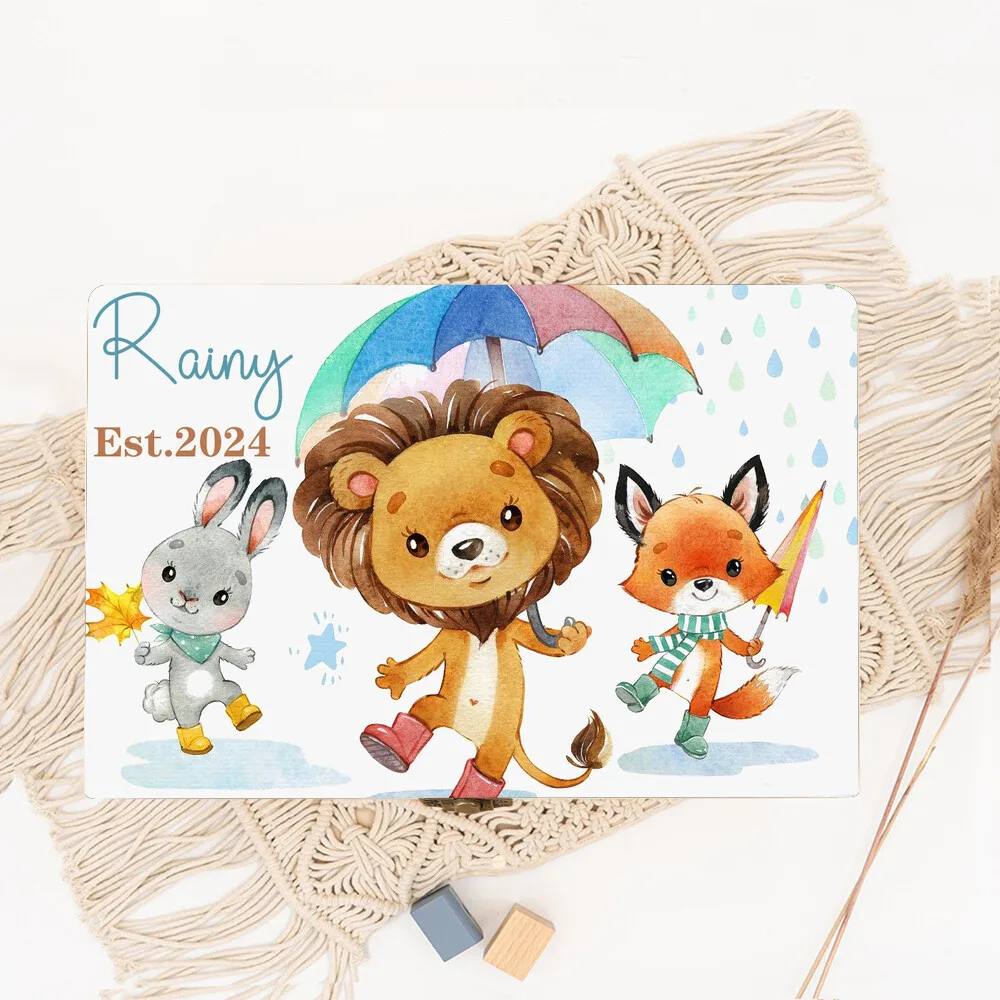 Personalized Baby Wooden Memory Box Newbron Shower Gift Baby Birth Stats Box Custom Infant Keepsake Box Umbilical Cord Box