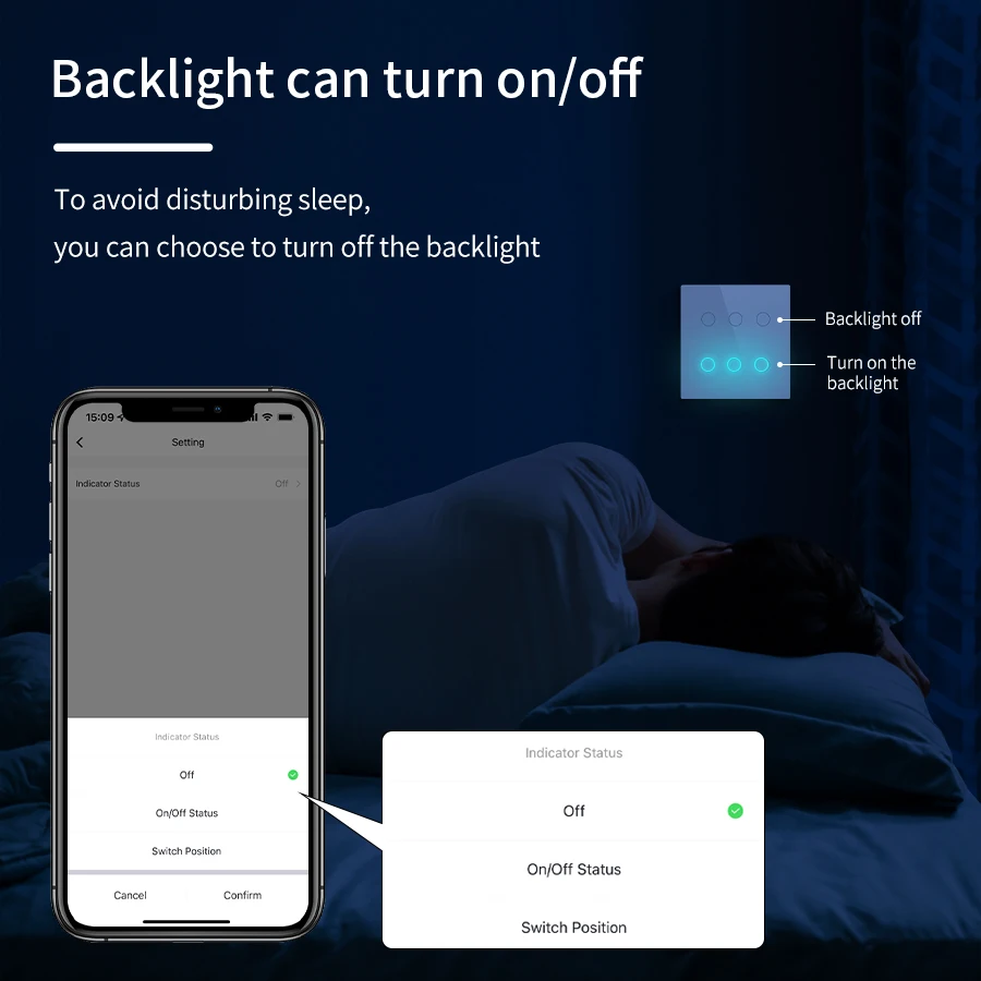 WiFi Smart Switch Brasilien Standard 4x4 Größe Tuya Smart Leben Touch Sensor 4/6 Gang Licht Schalter Sprachsteuerung Alexa Google Hause
