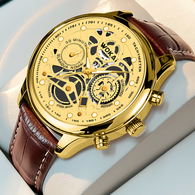 Nuevo 2023 Voke Business reloj deportivo de cuarzo cinturón de ocio reloj de hombre