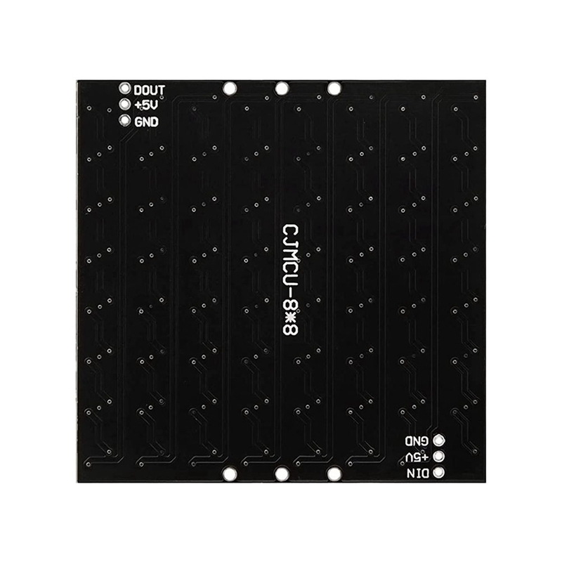 Módulo de CJMCU-8X8 de Panel de matriz LED, Compatible con Arduino y Raspberry Pi, 3 X U 64