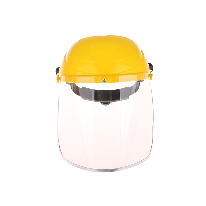 Nieuwe Transparante Full Face Shield Safety Pc Head-Mounted Eye Screen Hat Oogbescherming Gezichtsmasker Motorfiets Mondmasker Uitrustingen