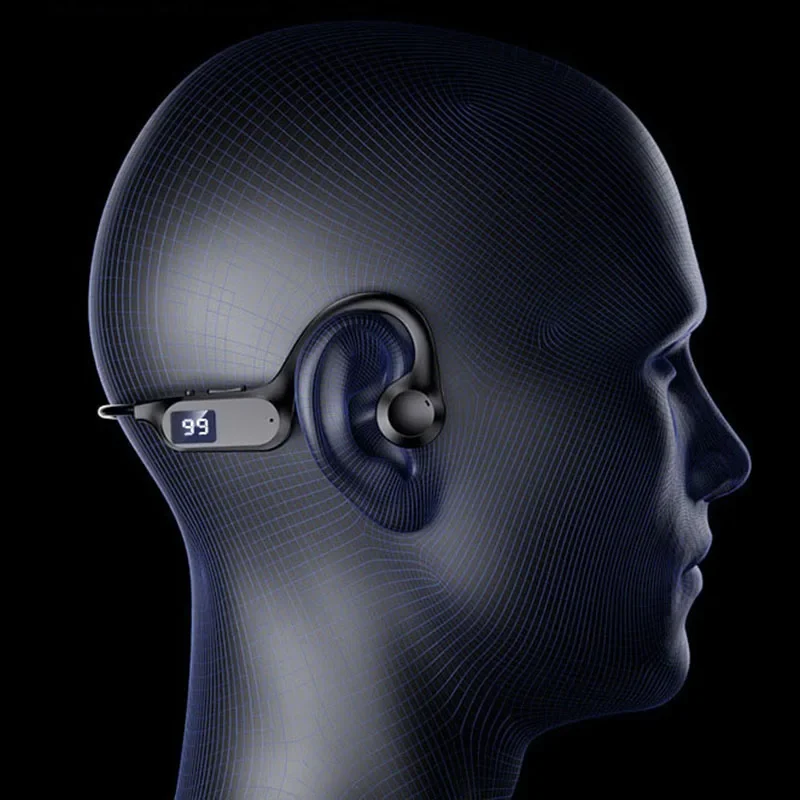 Xiaomi-auriculares deportivos de conducción ósea, inalámbricos, compatibles con Bluetooth, manos libres con micrófono para correr X7