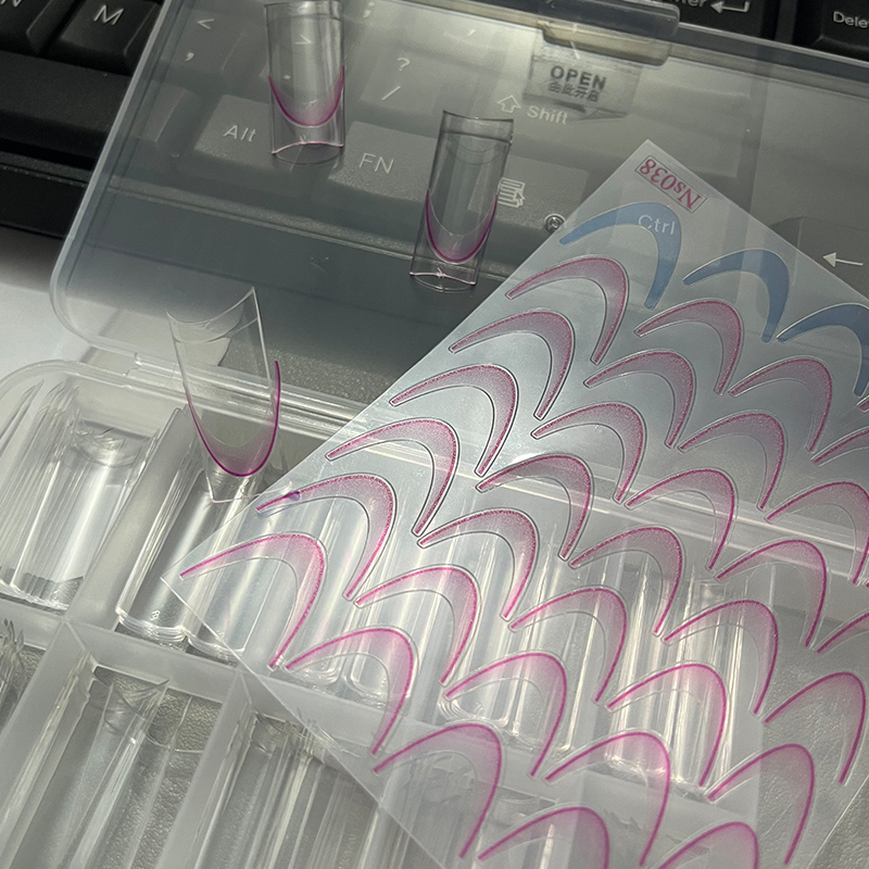 9 шт./набор, самоклеящиеся наклейки для дизайна ногтей