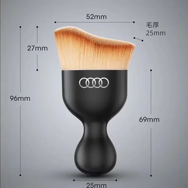 Car Air Conditioner Outlet Dashboard Cleaning Brush Auto Interior Dust Brush for Audis Sline TT A1 A2 A3 A4 A5 A6 A7 A8 8P B6 B7