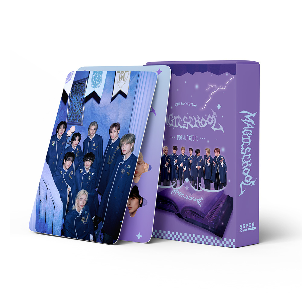 55pcs Kpop Group Lomo Cards MANIAC Photocard New Album Photo Print Cards Set Fans Collection