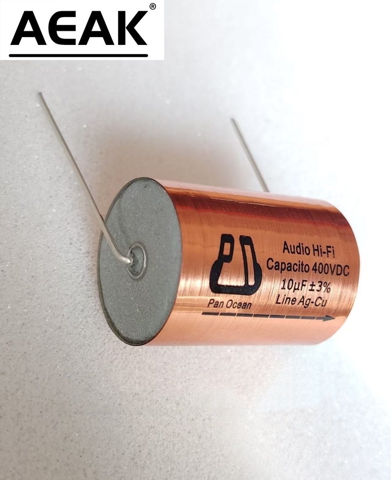 Бесплатная доставка, 2 шт./лот, серия Tianji MKP, металлизированный полипропиленовый полярный аудио конденсатор Hi-Fi, линия Ag-Cu ± 3%