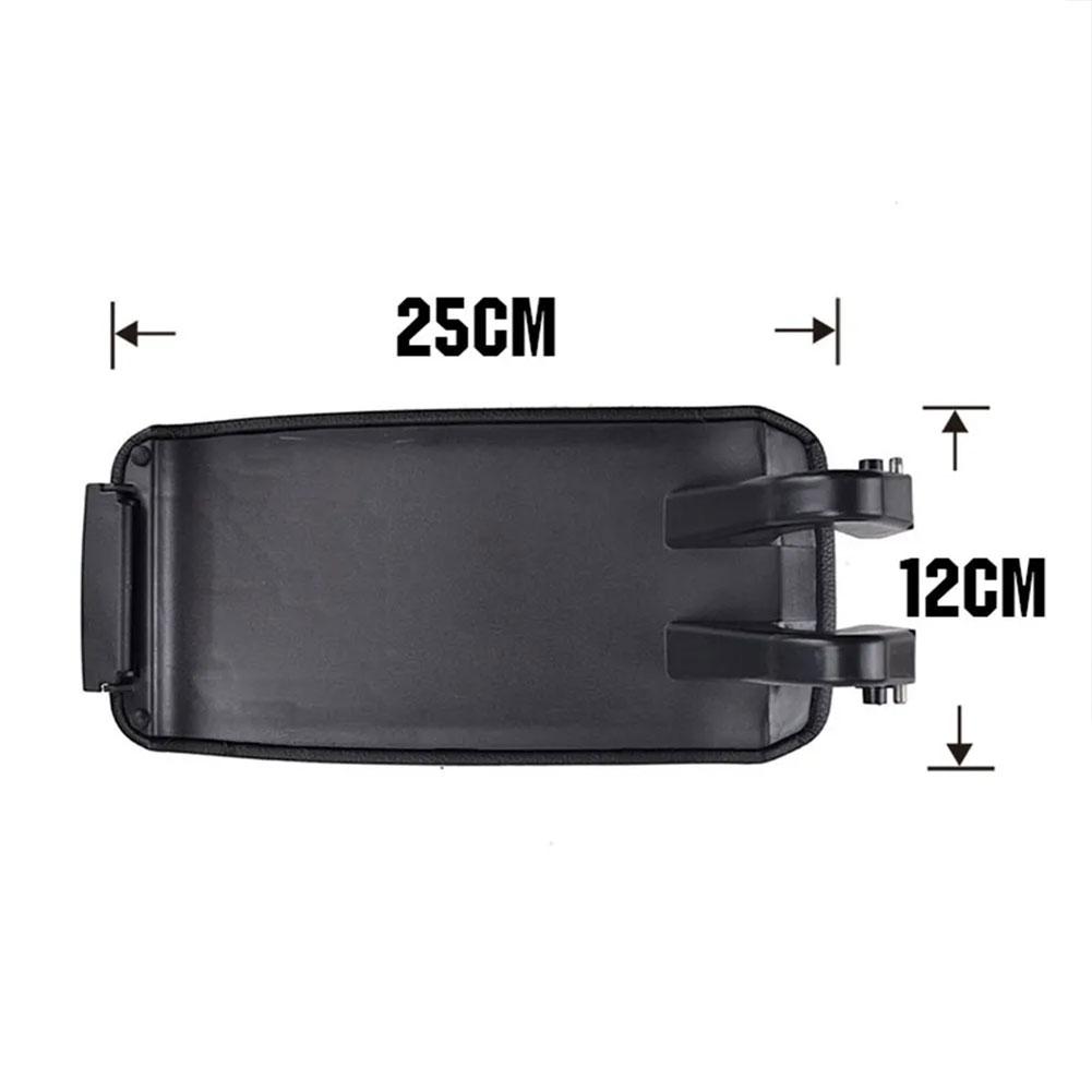 Подлокотник из черной кожи для Audi A3 8P 2003-2012