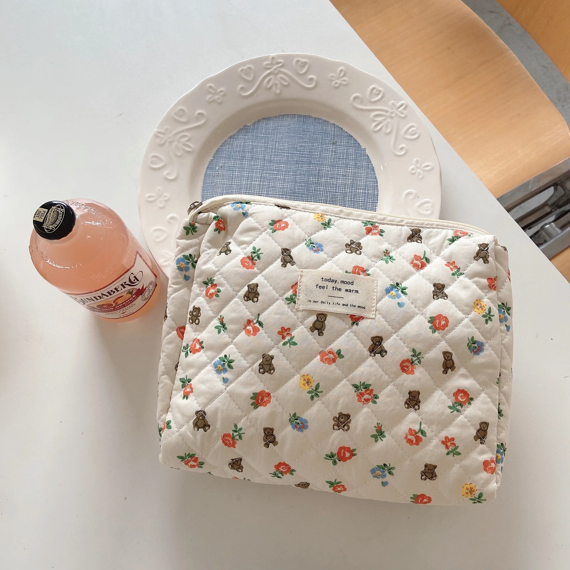 Saco de fraldas do bebê dos desenhos animados impressão saco de fraldas com zíper bolsa de transporte pacote de viagem ao ar livre saco de armazenamento de fraldas multi funcional