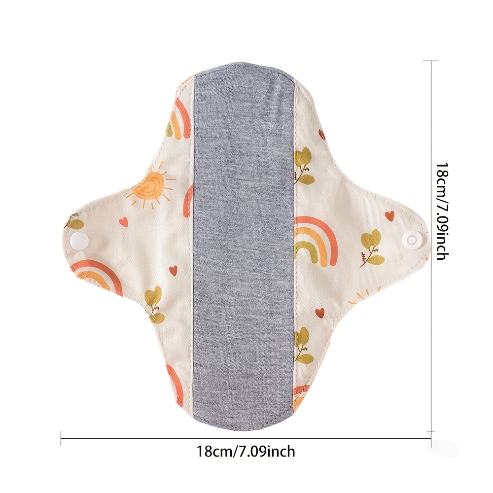 3 teile/paket Kleine Wiederverwendbare Waschbare Damenbinden Graphene Futter Weiche Tägliche Slipeinlagen Licht Fluss Inkontinenz Baumwolle Pads