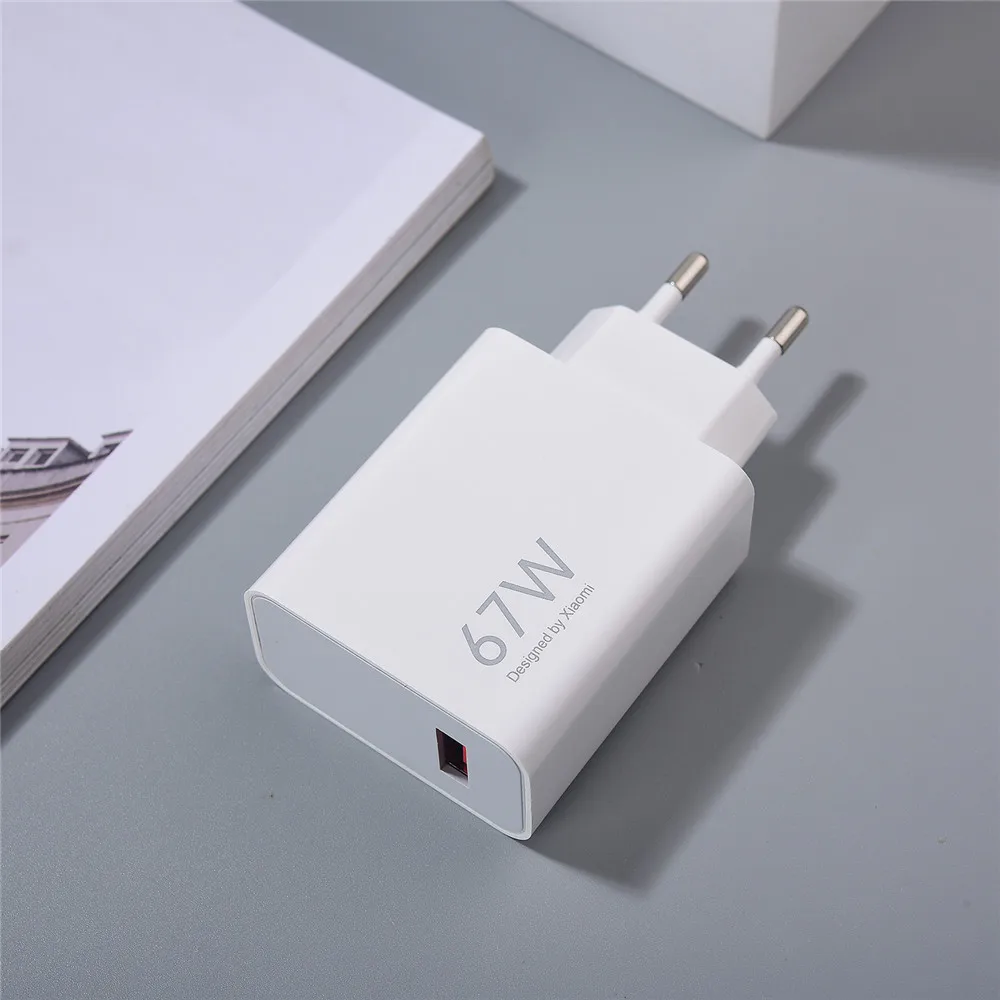 Original Xiaomi 67W Turbo Fast Charger EU/US Plug 6A 1/1.5/2M Type C Cable For Mi 11 12 13 14 Ultra Redmi K40S K50 Note 11 Pro