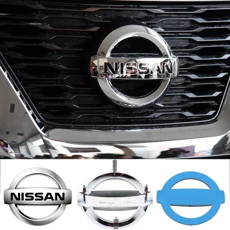 ABS Car Front Rear Logo Emblem for Nissan Qashqai X-Trail Kicks Navara Juke Leaf Micra Patrol Maxima Murano ulsar Altima Teana