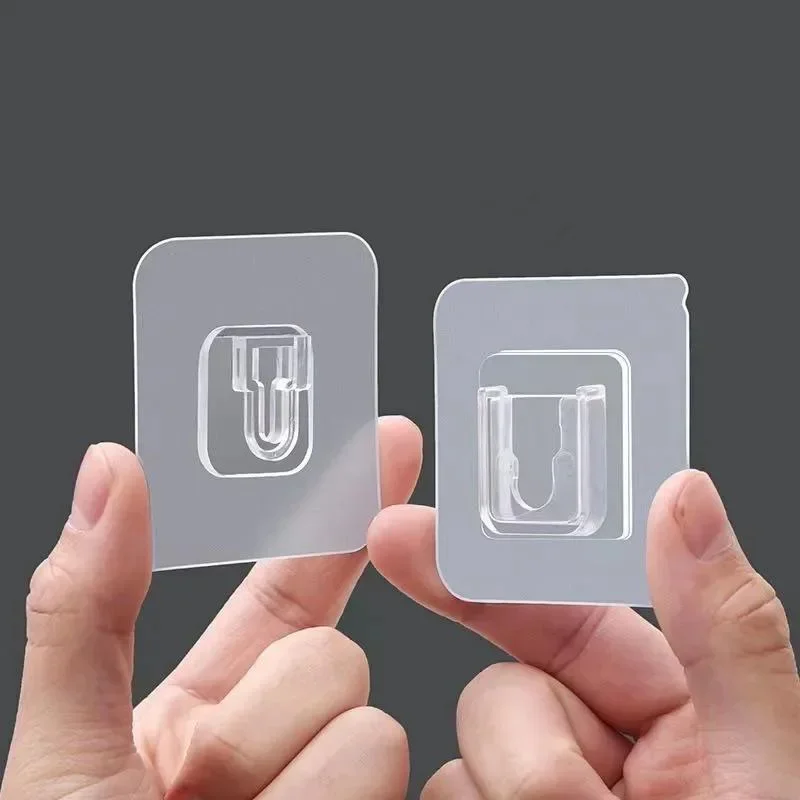 1/10set Socket Router Holder Punch-free Multi-functional Holder Wall Mounted Router Rack Support Paste Hook Photo Frame Sticker