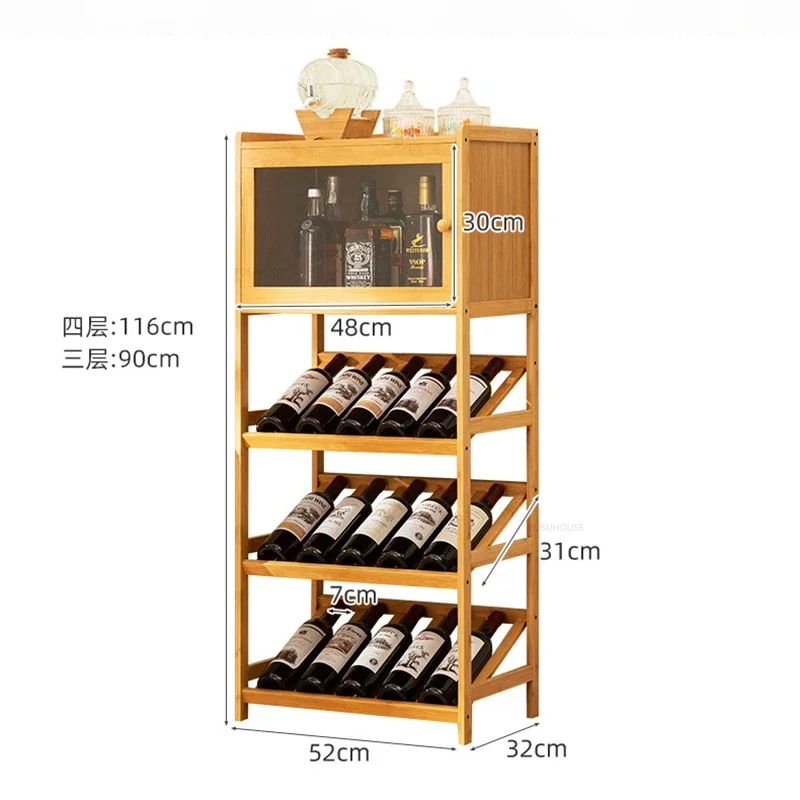 Europäische Bar Weins chränke moderne Home Glas Vitrine Wohnzimmer Vitrine Lagerung Rotwein regal Vitrina Bar Möbel