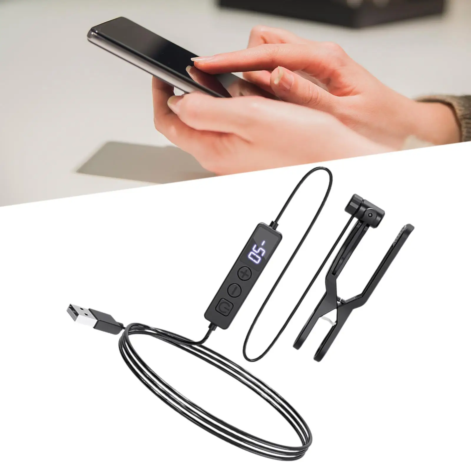 Dispositivo de clic automático, clic de dedo simulado automático para tareas, juegos, compras, dar una como en tareas de recompensa Tiktok