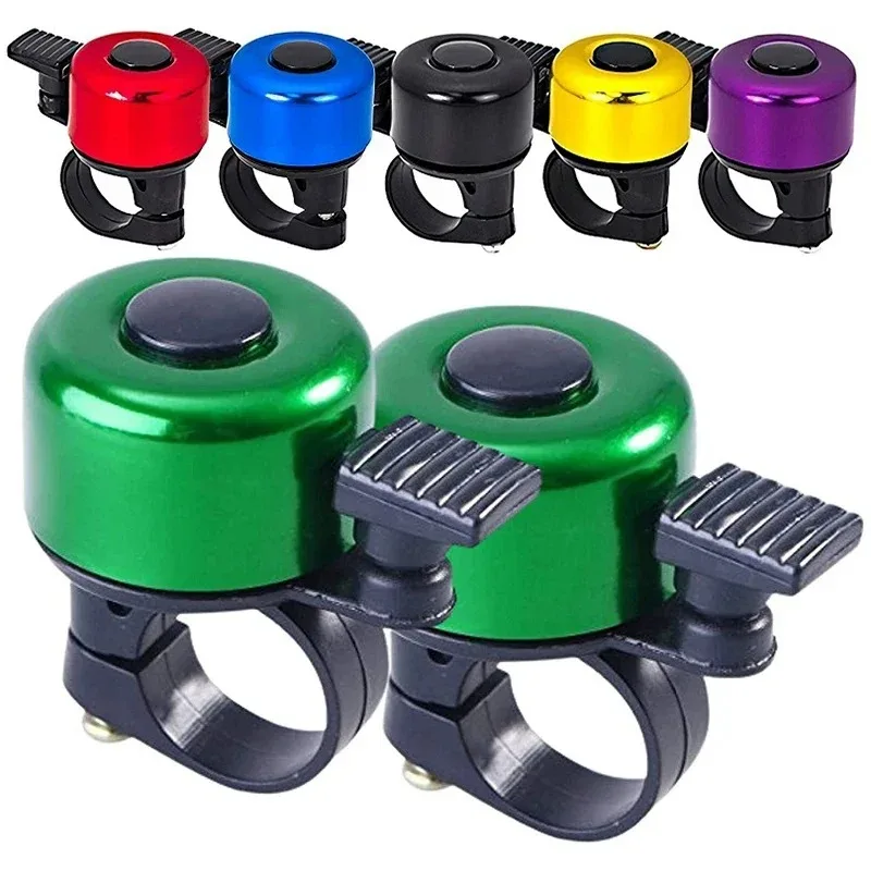 Campanello per bicicletta in lega Mountain Road Bike clacson allarme sonoro campanello avviso di sicurezza manubrio ciclismo anello in metallo chiamata accessori MTB