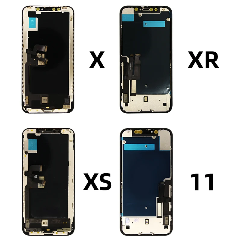 Escolha para iphone 12 pro max 13 14 plus 15 pro display digitzer oled para x xs xr 11 12 13 pro max 12 mini display 15 pro max lcd