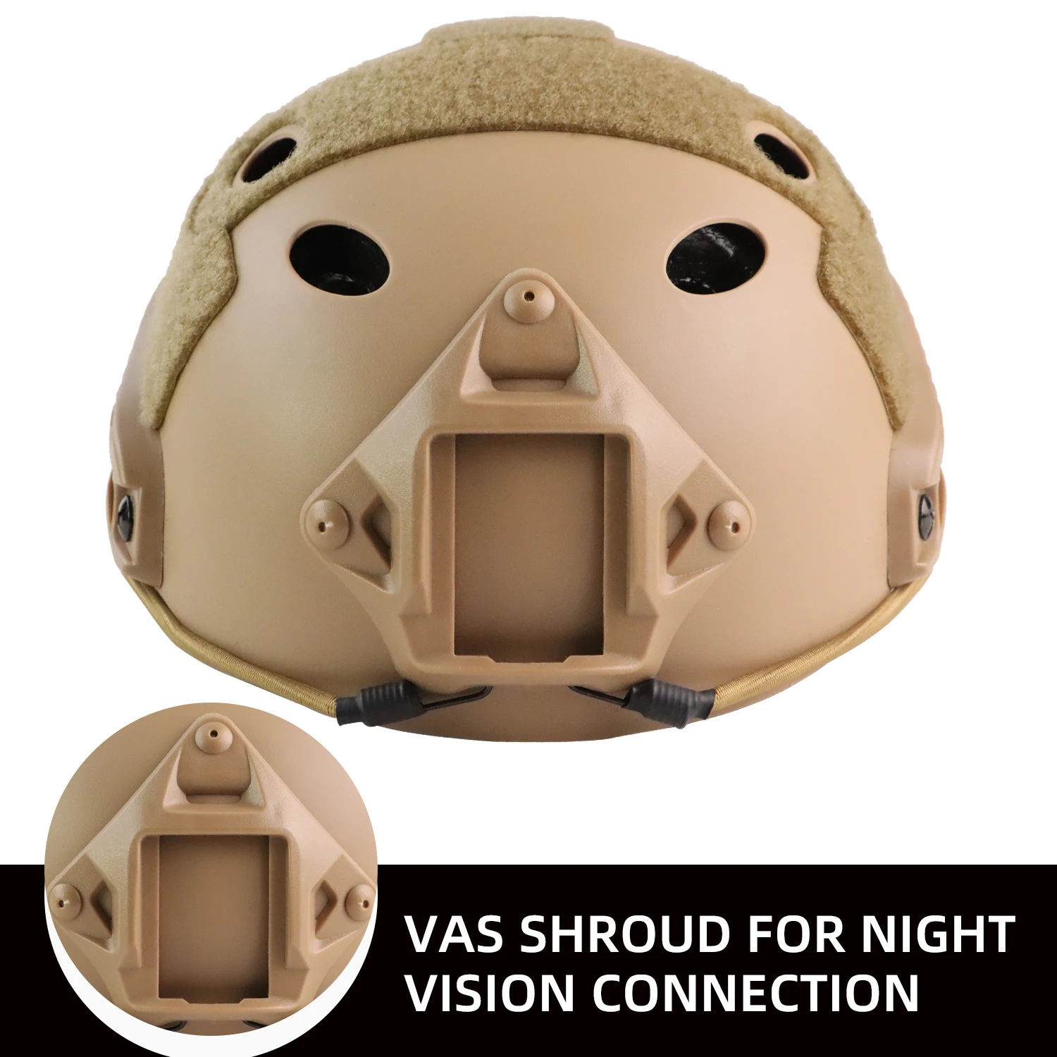 BOOIU ยุทธวิธี Fast PJ หมวกกันน็อก CS Airsoft HELMET เกมเพนท์บอลกีฬากลางแจ้งการล่าสัตว์การป้องกันส่วนบุคคลอุปกรณ์เสริม