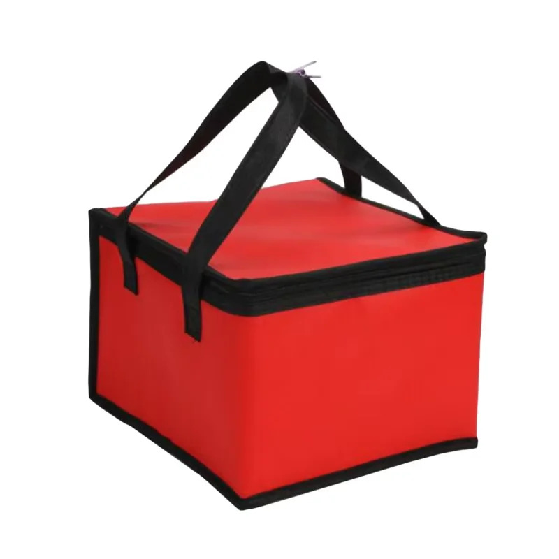 Saco térmico isolado à prova d'água – Saco térmico dobrável para piquenique para entrega de alimentos e bebidas, lancheira à prova de vazamentos com bloco de gelo