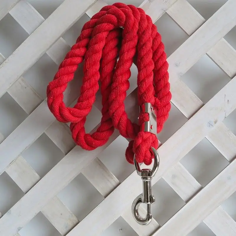 Y1uc intrecciata in treccia con corda che conduce corda equestre rein Halters per bestiame duraturo