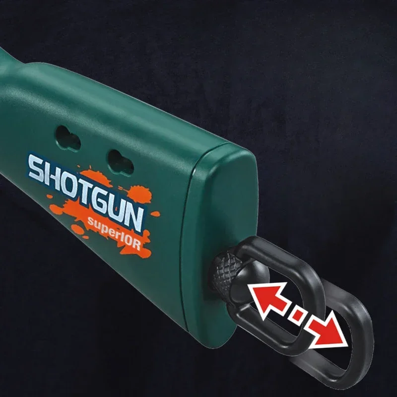 เปลือกโยนAirsoft RIFLEปืนของเล่นโฟมBlaster Submachine Gun Enhanced Revolver Soft Bulletกลางแจ้งCSอาวุธของขวัญวันเกิด