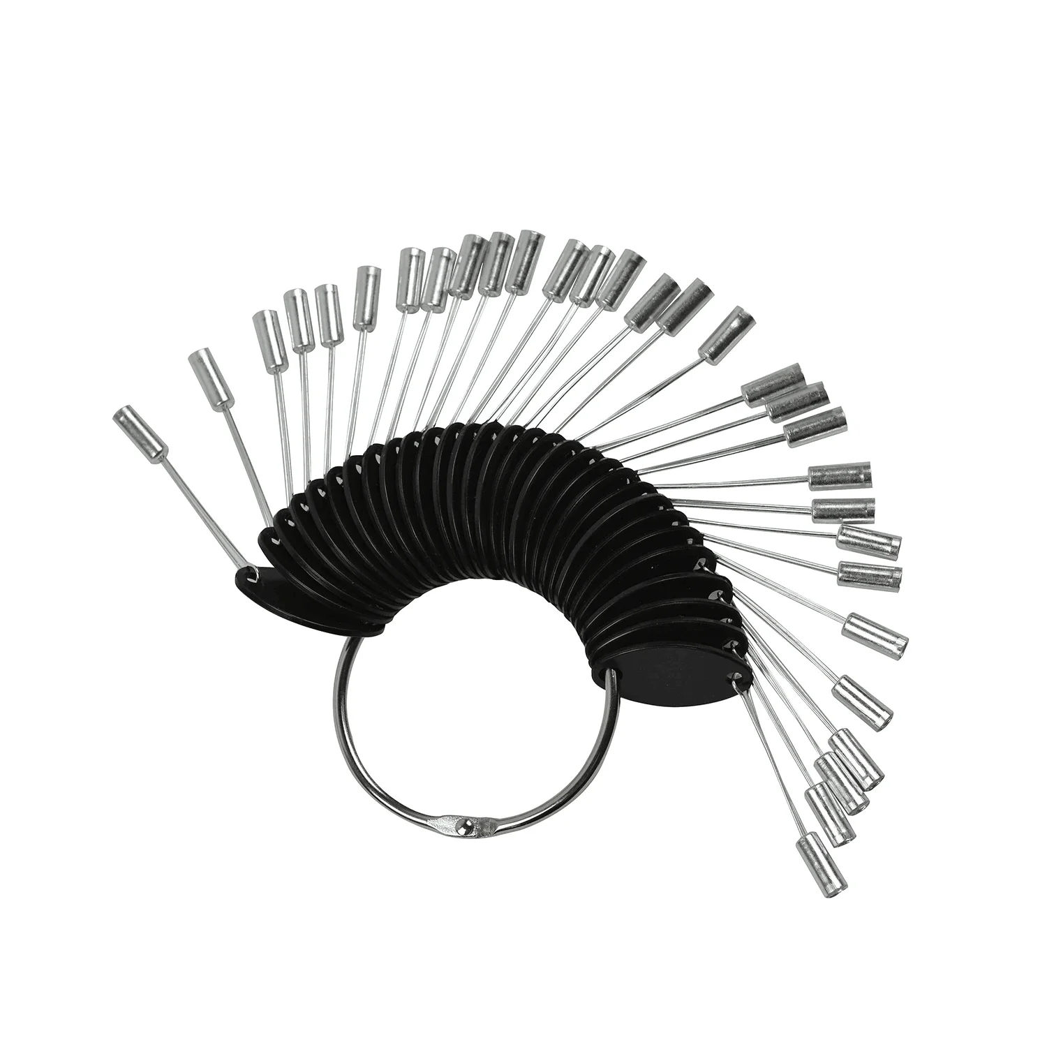 30 unids/set de anillos para muestras de cabello, gráficos de tinte para el cabello, salón de peluquería para probar el Color, tarjeta/anillos para teñir el cabello
