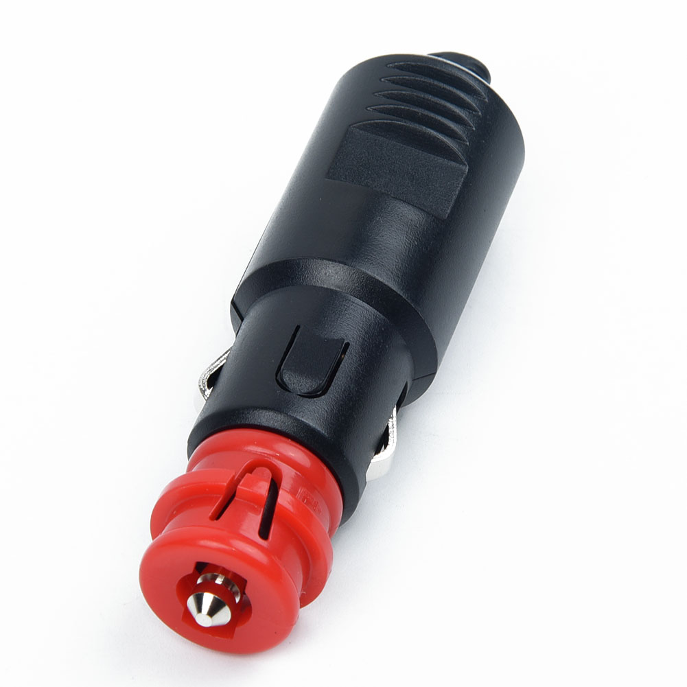 Conector de enchufe para encendedor de vehículo, enchufe macho Universal de 12V-24V 8A, enchufe para encendedor de cigarrillos, accesorios para coche, 1 ud.