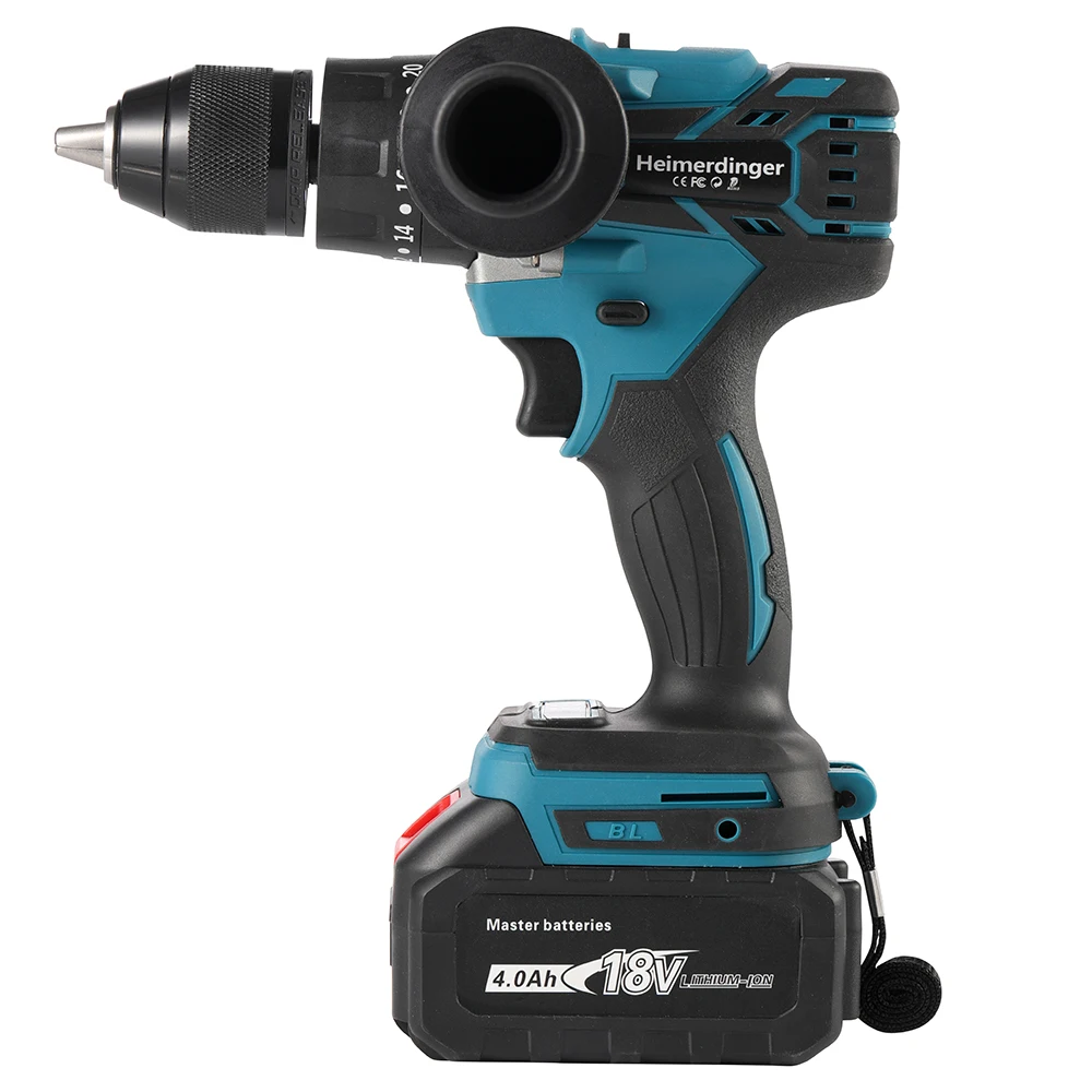 18V 13Mm Không Dây Máy Khoan Tác Động 18V 13Mm Không Chổi Than Máy Khoan Tác Động 18V Máy Khoan Tác Động 18V máy Khoan Vặn Vít Với 2 Pin