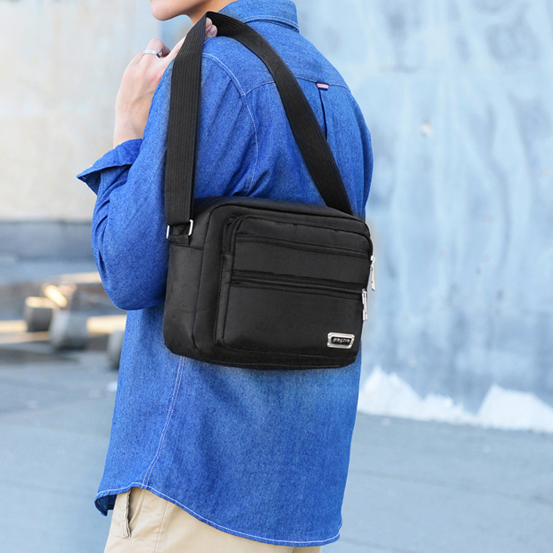 Mochila de estilo neutro para ciclismo, nueva moda e informal, bolso de hombro individual para hombres y mujeres