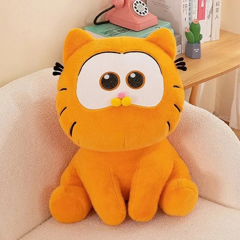 25CM Garfield Gefüllte Plüschpuppe Kawaii Plüschtier Cartoon Anime Katze Plüsch Dekoration Geschenk