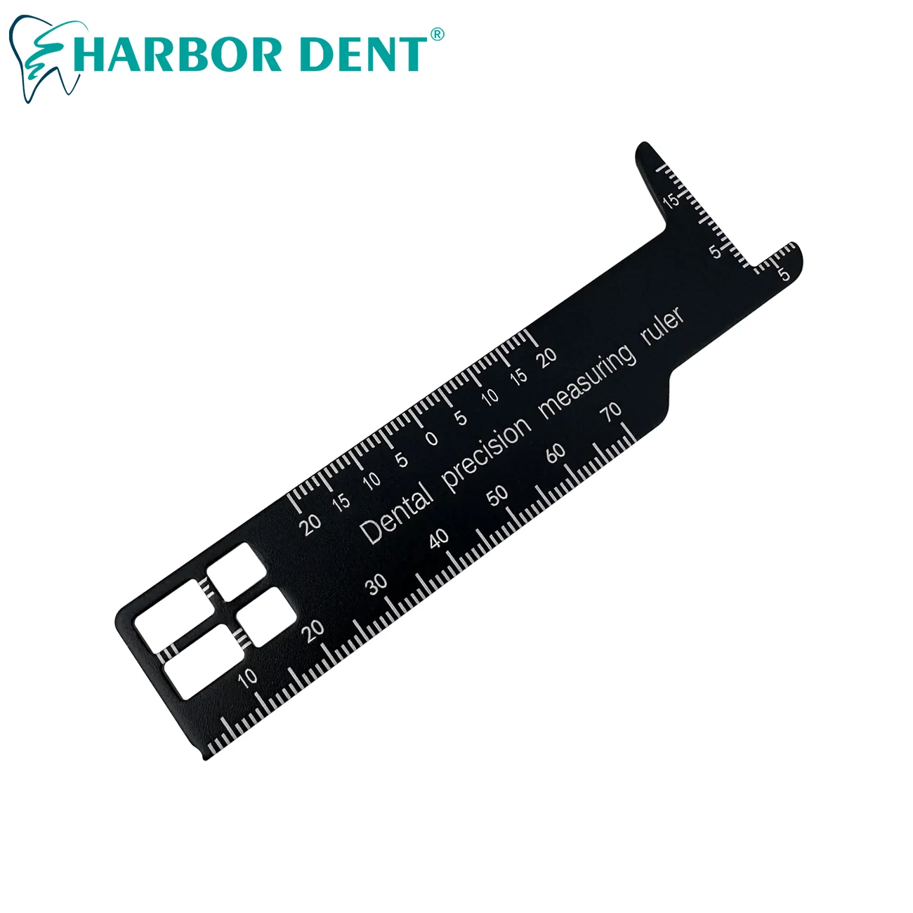 1Pc Dental Precision Measuring Ruler Tooth Gap Photography Medical Tool Span Measure Scale Endodontic Instruments