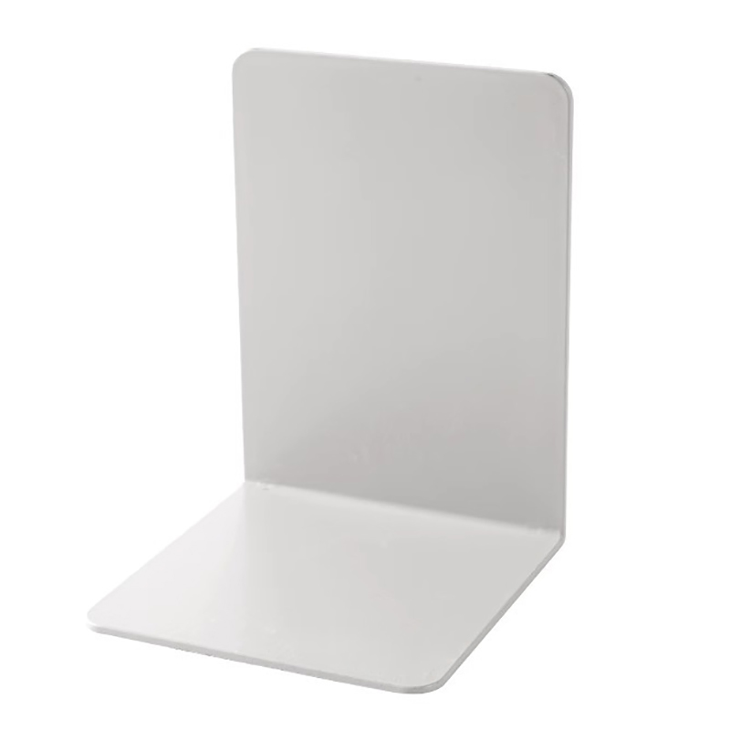 L-Shaped Desktop Bookends, durável Display Book Stand, suporte simples INS livro, Minimalismo Rack, suporte do organizador