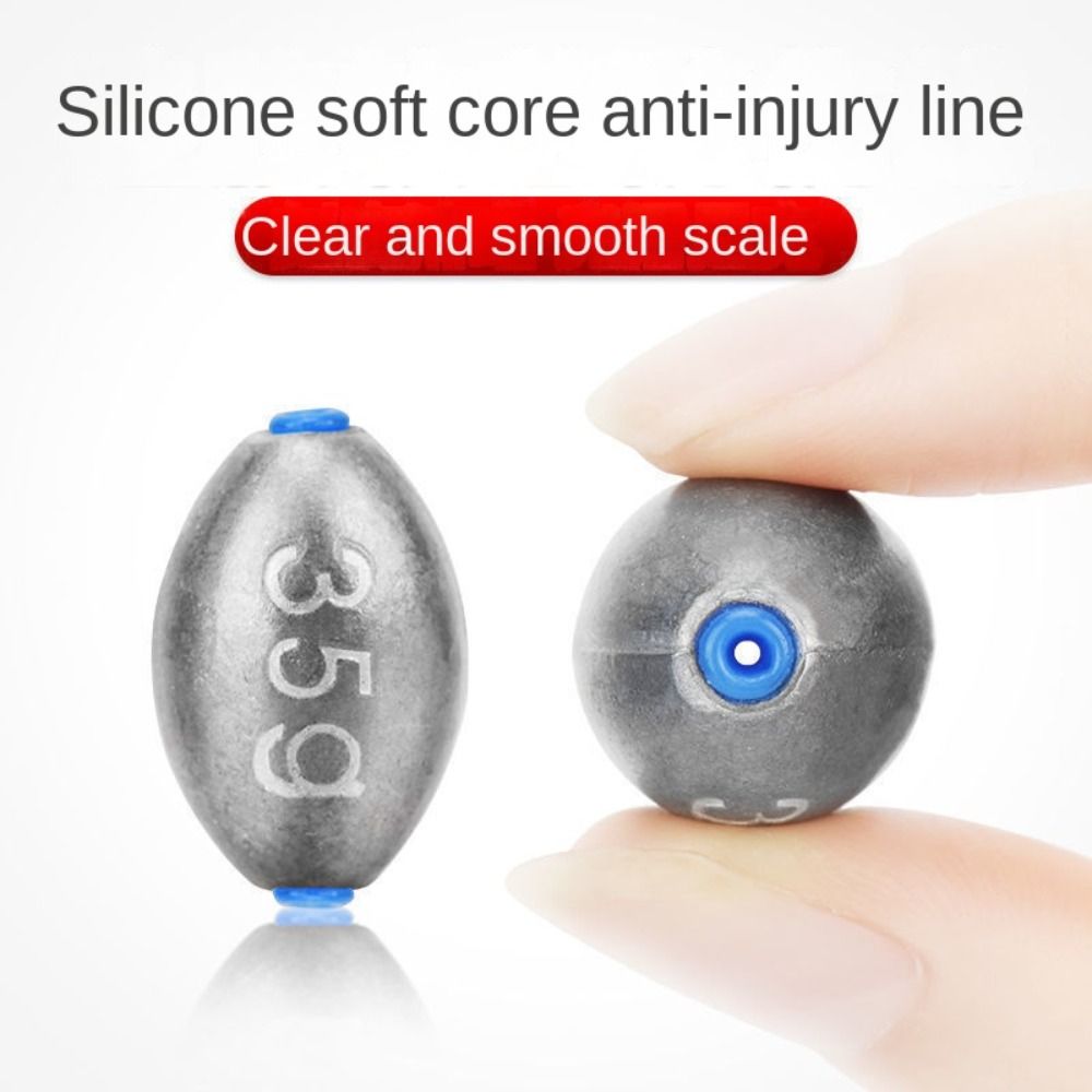 5 шт., рыболовные свинцовые брикеты с пластиковой вилкой