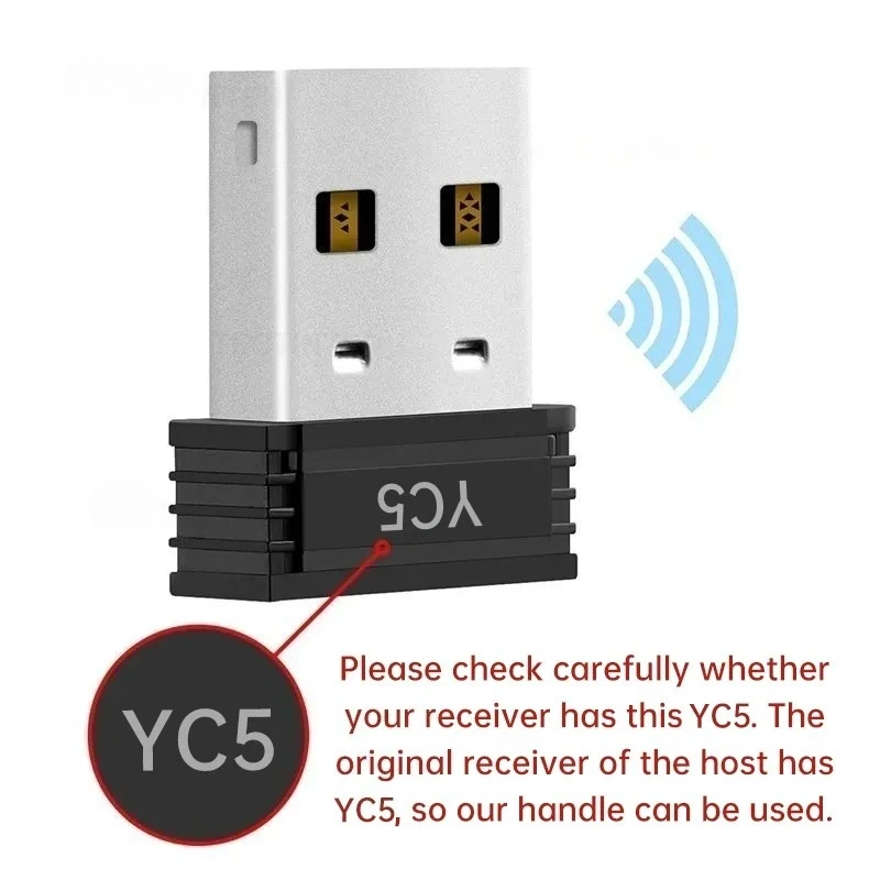 1-2PCS 2.4GHz ワイヤレス ゲーム コントローラー デュアル ショック付き - PC/Android TV ボックス用ユニバーサル USB ゲームパッド、プラグアンドプレイ
