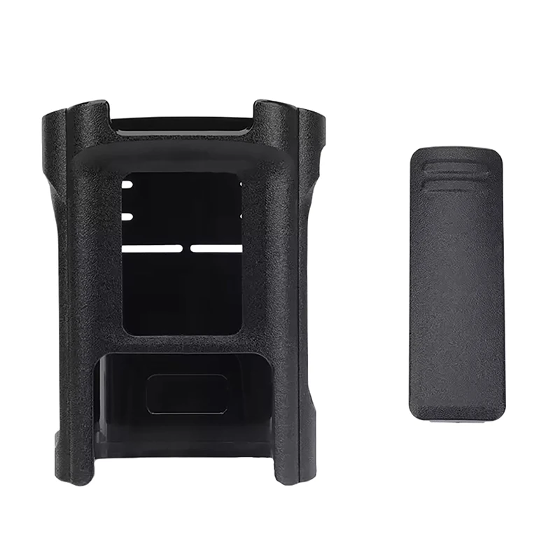 DM-32 Original Two Way Ham Radio UV-32 Walkie Talkie with Belt Holster Holder Case