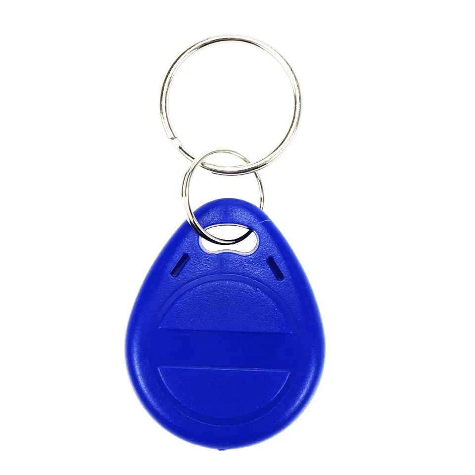 5YOA 10pcs 125KHz T5577 Keyfobs Rewritable Duplicate Tag 5200 Proximity Copy Access Card ID Token Ring RFID Cloner Keychain
