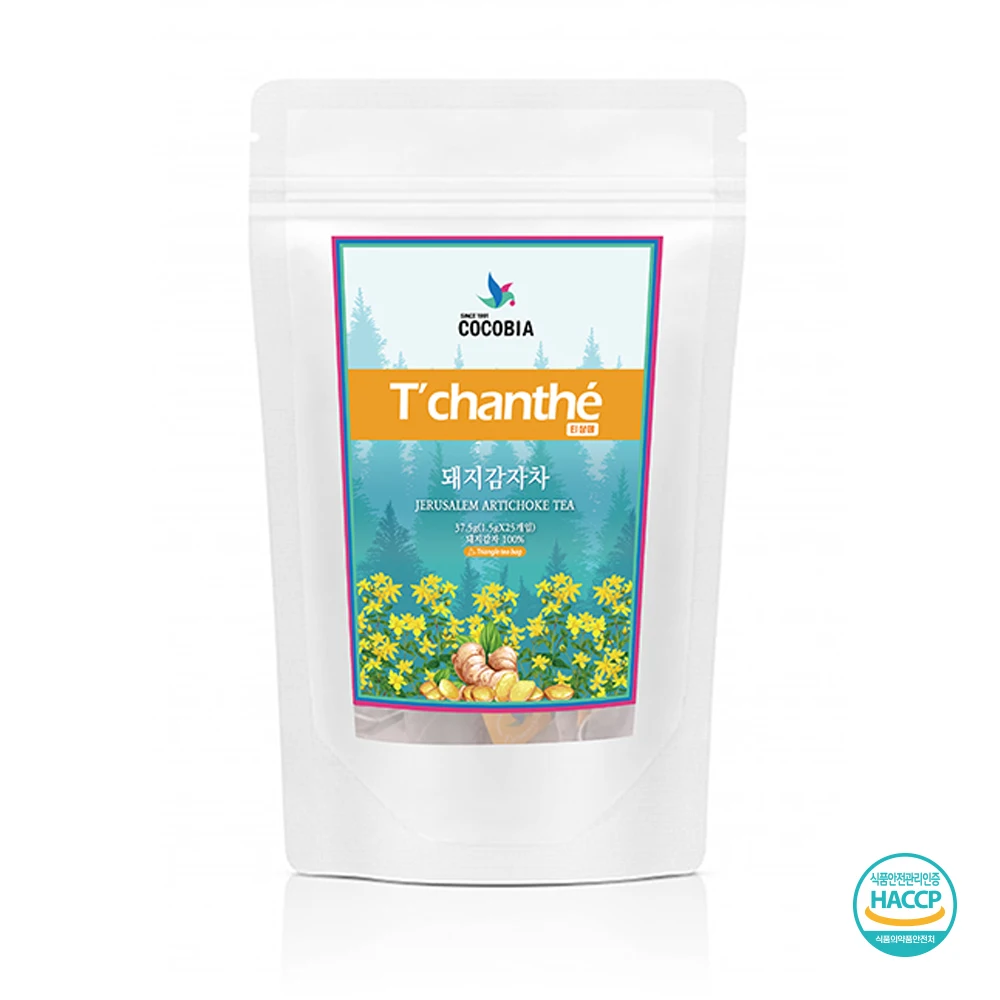 티샹떼 전통차 돼지감자차 25티백 1.5g 삼각티백