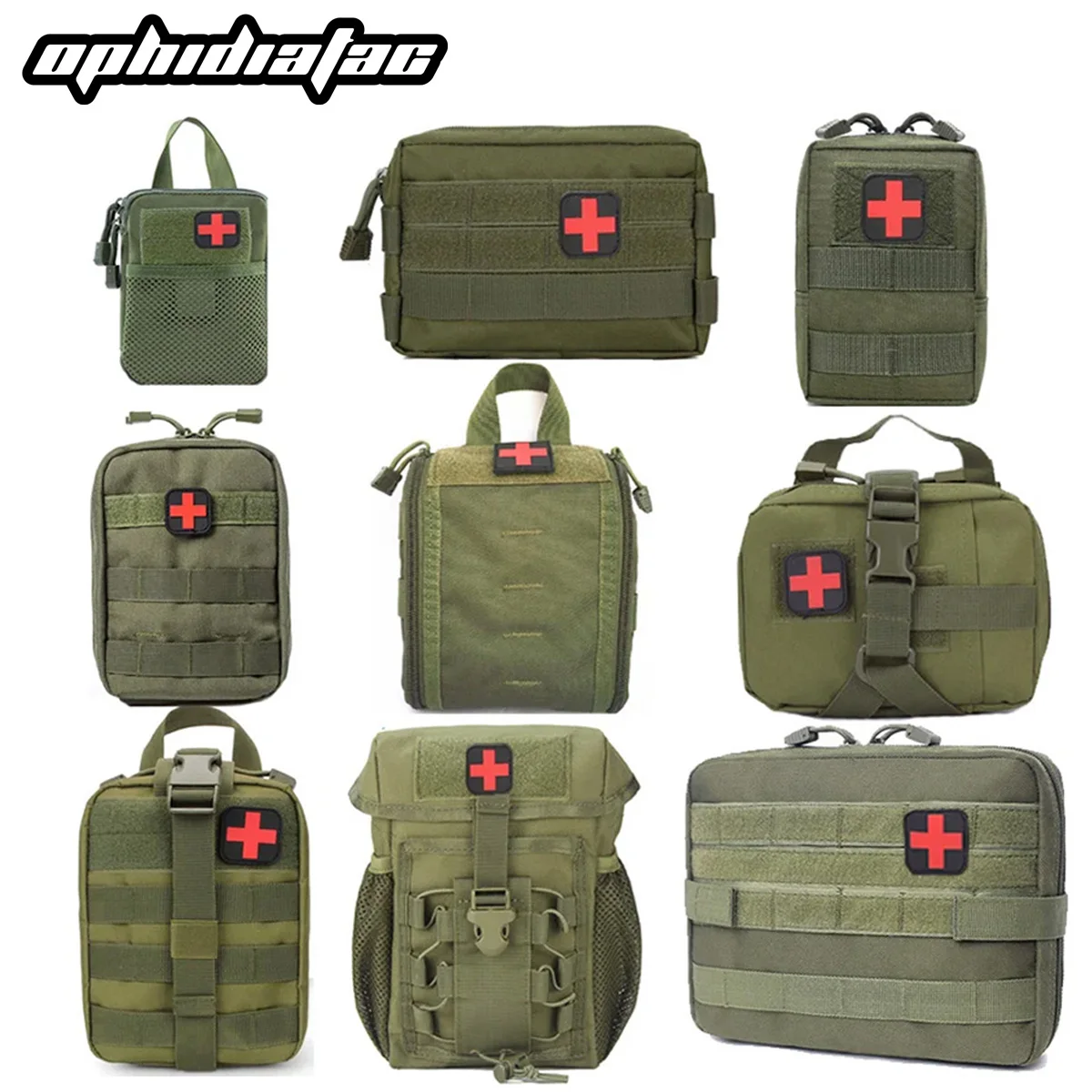 IFAK EDC Tasche Taille Tasche Jagd Weste Notfall Werkzeug Kit Outdoor Erste Hilfe Kit Camping Überleben Tasche