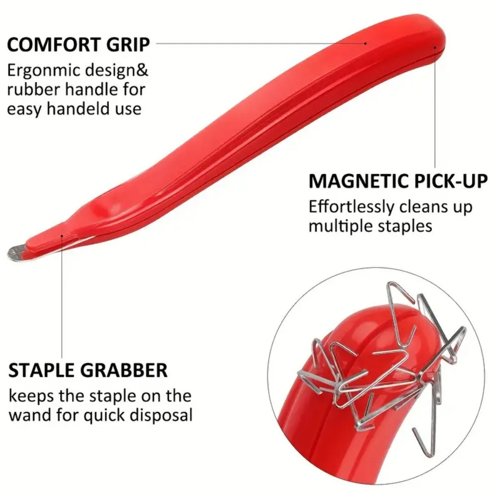 Extractor de grapas magnético profesional, herramienta extractora de grapas, 1 ud.