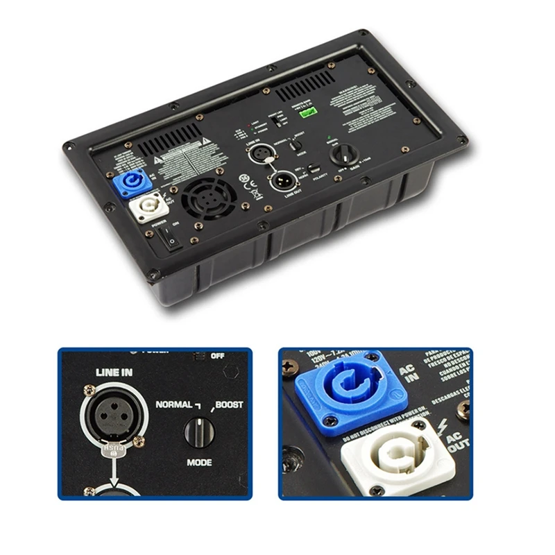 KLA181A Power Amplifier Board 1000W Continuous Class D Power Professional Amplifier Broad For Home Theater Loudspeker