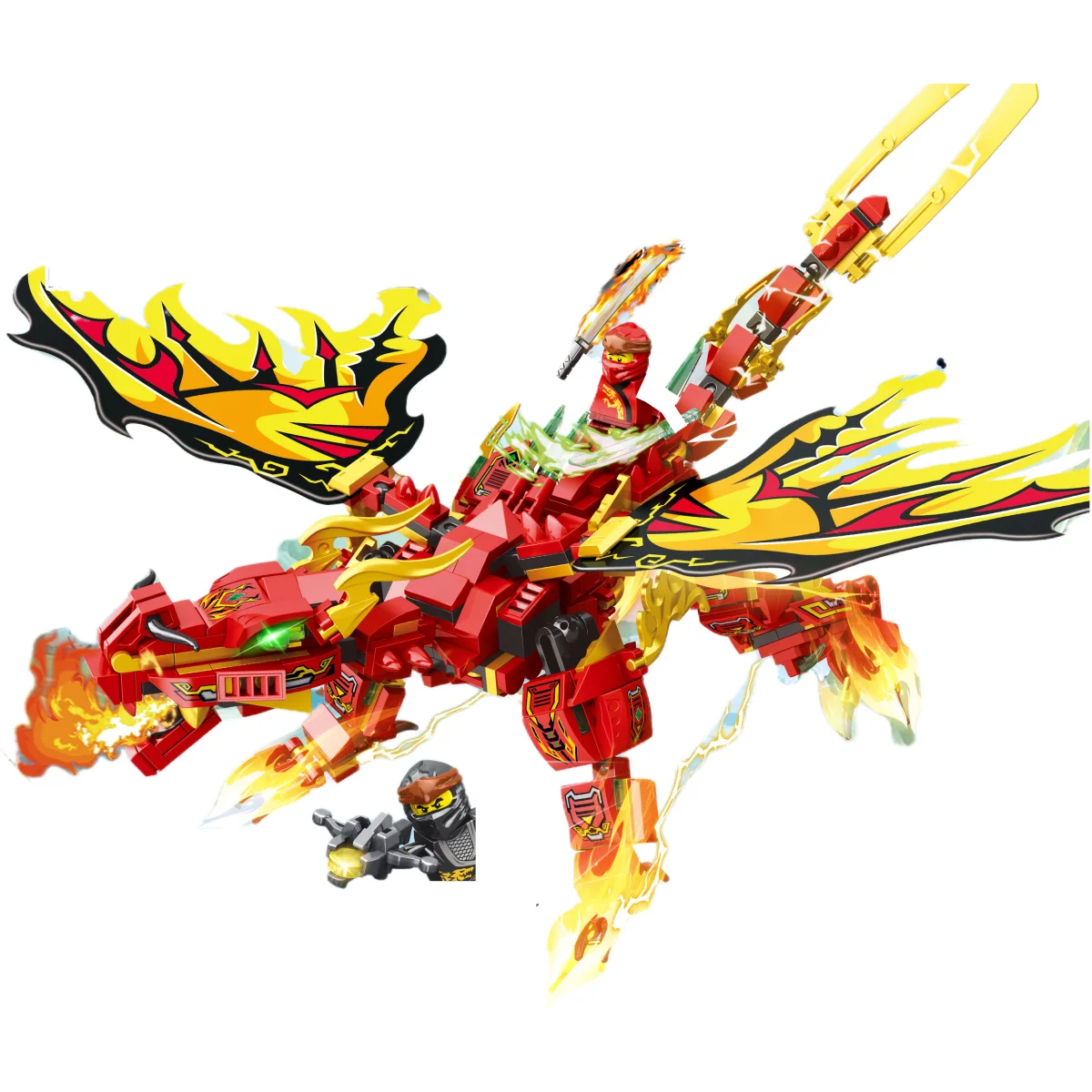 Ninja War Machine Lloyd War Armor Mech Мини-модель Фигурка Строительные блоки Совместимые мультфильмы Аниме города Детские игрушки Подарки