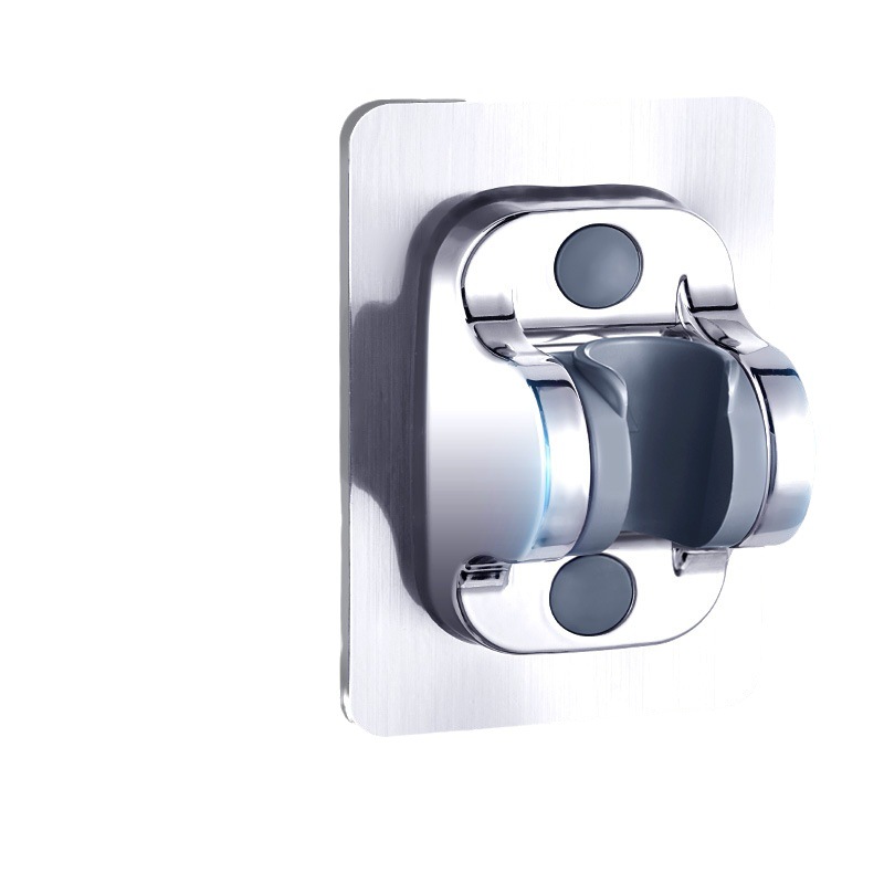 Support de pomme de douche sans poinçon, siège inférieur suspendu, support de pomme de douche, gadget pratique de salle de bains, support de tuyau réglable, accessoires