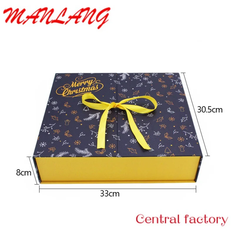 Custom  Custom Empty cardboard Paper Make Up Countdown Cosmetics andy Advent Calendar Boxes For Gift packaging With Drawers